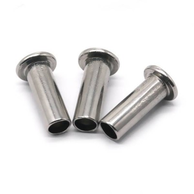 Customized Non-standard Stainless Steel Aluminum Rivets Manufacturer Semi Tubular Rivet Stainless Steel Hollow Long Rivet